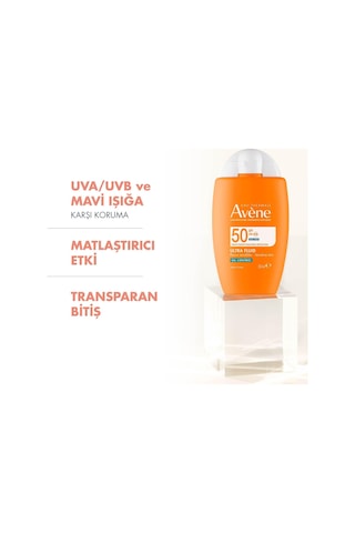 Eau Thermale Avene Ultra Fluid Oil Control Spf 50 Yağlı Ciltler İçin Güneş Kremi 50 Ml