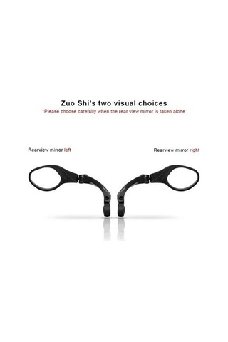 Xbyc 4014 Reflektörlü Gidon Bağlantılı Ayna Geniş Açılı Ayarlanabilir Bisiklet Dikiz Aynası