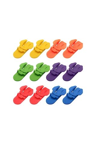 Soulader Kolay Kullanımlı Manuel Kutu Açacağı - 24'lü Paket Soda, Bira Ve Meşrubat Açıcıları Seti Çok Renkli