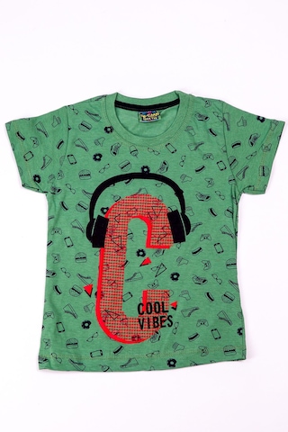 Hçm Erkek Çocuk Tshirt Baskılı A29 Kırmızı