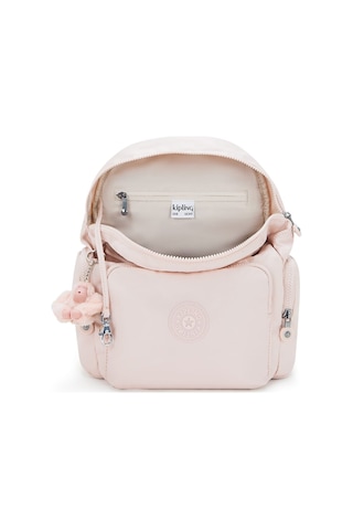 Kıplıng City Zip S Küçük Boy Sırt Çantası Pembe Pınk Shıne Pembe