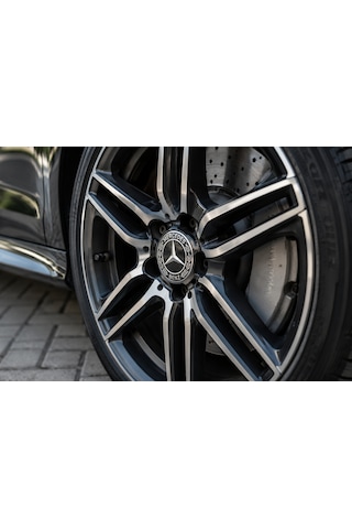 Mercedes Jant Göbeği Göbek Kapağı 4 Adet Jant Orta Kapak