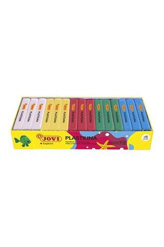 Jovı 71b 150gr Kurumayan Oyun Hamuru Basıc 3 X 5 Renk - 15'li Kutu Rengarenk