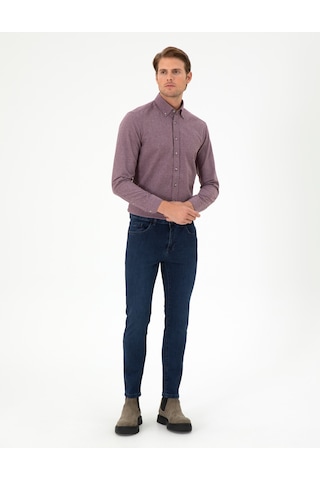 Pierre Cardin Erkek Lacivert Jean Pantolon 50295881-vr033 Lacivert