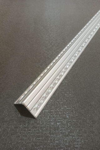 Decogold Yeni 4 100 Cm Köşe Profili Çıtası Gümüş