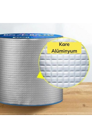 Yüksek Sıcaklık Dayanan Su Geçirmez Çatı Boru Duvar Çatlak Onarıcı Yapışkan Bant Folyo 5 Cm 5324