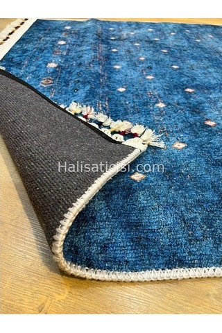 Salerno Çamaşır Makinesinde Yıkanabilir Kilim Halı Hs1003 Çok Renkli