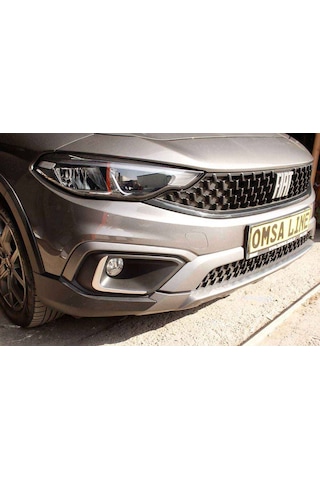 Fiat Egea Cross Krom Sis Far Çerçevesi 2 Parça Taşlı 2020 ve Sonr