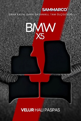 Bmw X5 2000 Halı Paspas Velur Paspas Kumaş Paspas Oto Paspas