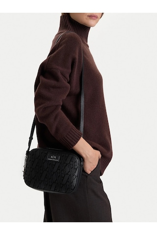 Armani Exchange Kadın Çapraz Çanta Xw002122af19298 Siyah