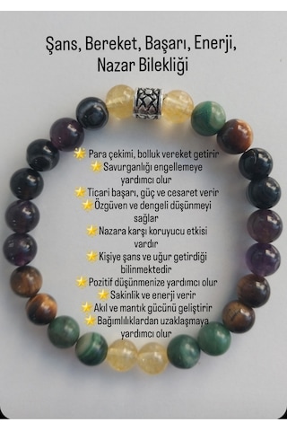 Şans, Başarı, Bereket, , Nazar Bilekliği Çok Renkli