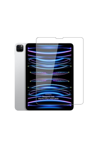 Apple Uyumlu iPad 10.9 İnç 2022 5.nesil Qpen 5in1 Temperli Cam Ekran Koruyucu