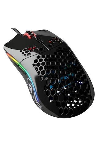 Glorious Model O Minus Glossy Gom-Gblack Kablolu Optik Oyuncu Mouse