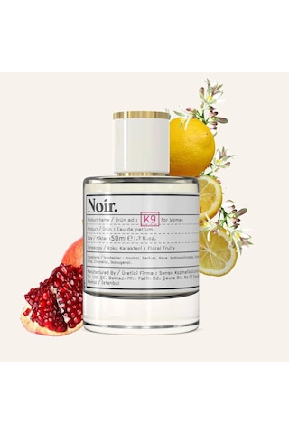 K9 Kadın Edp Parfüm 50 Ml 9% Amber - Çiçeksi