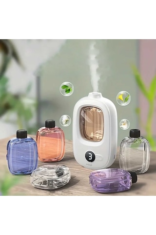 Mioji Mio Smell 2x 3 Kademeli Şarjlı Yeni Nesil Otomatik Oda Kokusu Makinesi