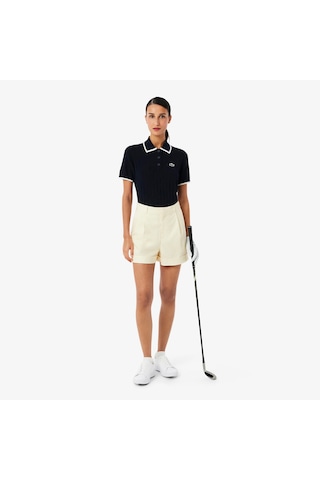 Lacoste Kadın Regular Fit Kısa Kollu Polo Yaka Trikot-shirt Lacivert