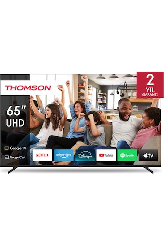 Thomson 65UG4S14 65" Uydu Alıcılı 4K Ultra HD Google Smart LED TV
