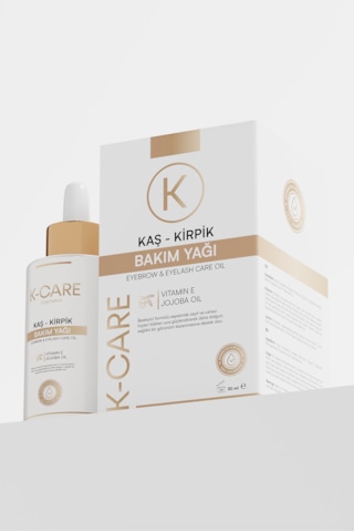 K K-care Cosmetics Kaş & Kirpik Bakım Yağı 30 ML