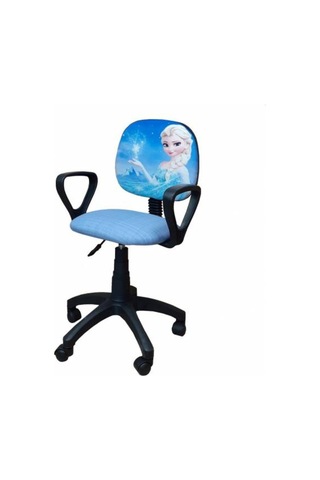 Karlar Ülkesi Elsa Frozen Desenli Çocuk Odası Ders Çalışma