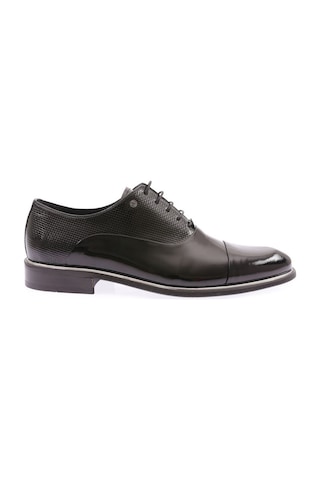 Dgn 2536 Erkek Neolit Taban Smokin Ayakkabı 2536-1591-R1645 Siyah