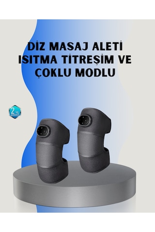 3 Seviyeli Titreşimli Isıtmalı Diz Bakım Masaj Cihazı Çok Renkli 54997434