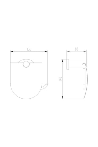 Fc-40103 Krom Tuvalet Kağıtlığı Renkli