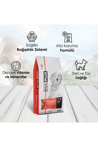 Dogplus Kuzu Etli ve Pirinçli Yavru Köpek Maması 3 KG