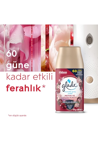 Otomatik Sprey Yedek, 2'li Paket, Okyanus Sessizliği - Meyve Ve Çiçek Buketi, 269ml 2 Yedek