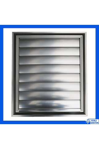 Banyo Havalandırma Parlak Krom Alüminyum Telli Menfez, Panjur ! (309028900)