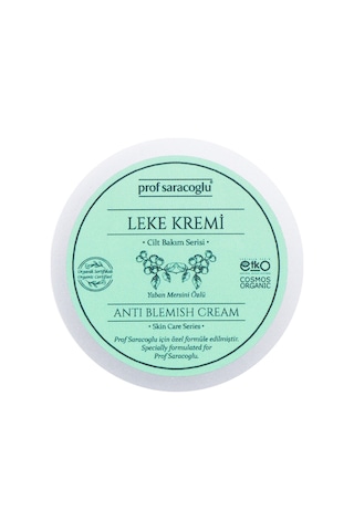 Prof Saraçoğlu Organik Leke Kremi 50 ML