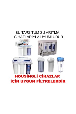 Sulook Su Arıtma Cihazı Filtresi 6 Lı Set Aşamalı Lg Membran