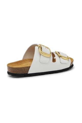 Offwhıte Terlik Kadın 17p8 Frau London Leather Offwhite Null Beyaz