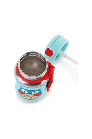 Skip Hop Zoo Pipetli Paslanmaz Çelik Suluk Baykuş Baykuş