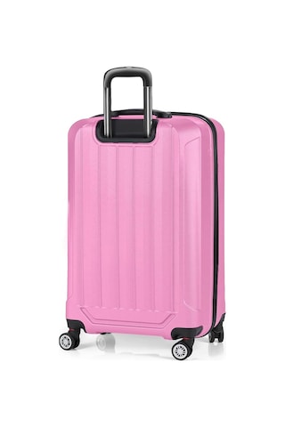 Polo&Sky Spring Model Pembe Renk Kabin Boy Valiz Bavul Pembe