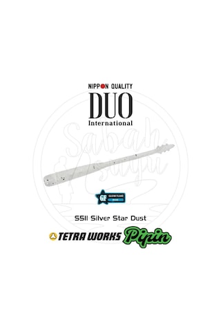 Duo Tetra Works Pipin Lrf Silikon 45Mm. S511 Silver Stardust