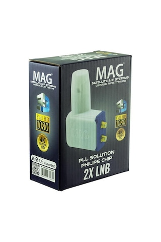 Mag Slim Rocket Hd Çiftli Twin Lnb 0.1Db