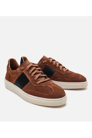 Hotiç Erkek Süet Deri Taba Spor Ayakkabı 02ayh305590a370 Taba