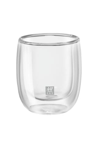 Çift Camlı 2&apos Li Espresso Bardak Seti, Şeffaf, 80 Ml