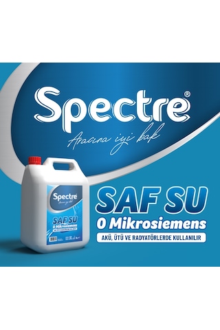 Spectre Yeşil Antifriz 3 Litre Distile Saf Su 5 Litre N11.509