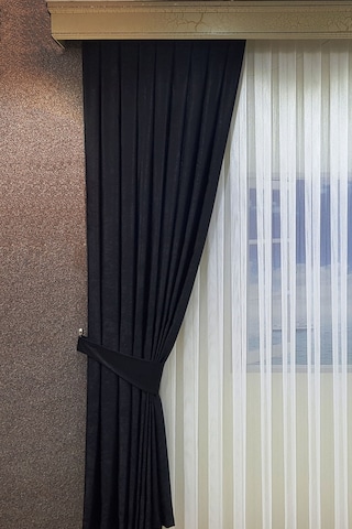 Siyah Soft Fon Perde Siyah