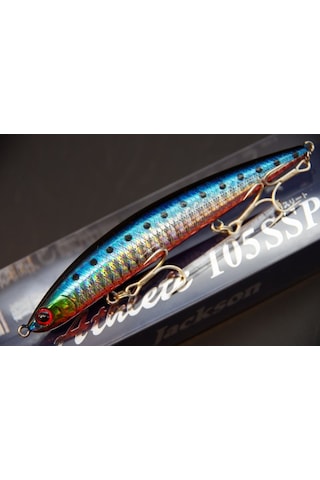 Jackson Athlete 105ssp 10,5 Cm 24,5 Gr Maket Balık Renk:srı