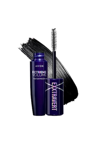 Exxtravert Extreme Suya Dayanıklı Volume Maskara Blackest Black