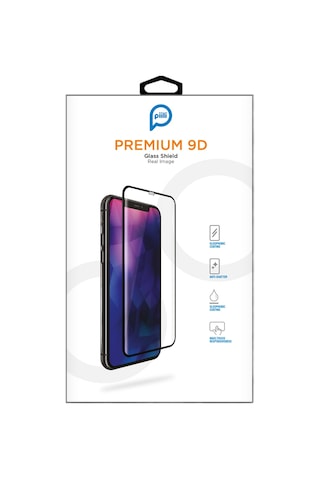 Piili Apple iPhone Uyumlu 15 Pro Max 9d Tam Kaplayan Ekran Koruyucu