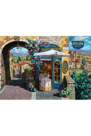 Ks Games 2000 Parça Ristorante Antico Martini Puzzle Victor Shvai