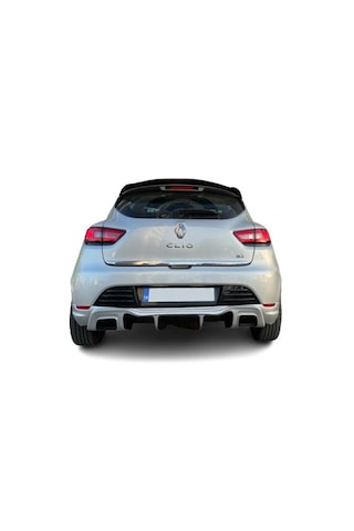 Renault Clio 4 2012-2019 Rs Style Arka Tampon Ek Difüzör Plastik