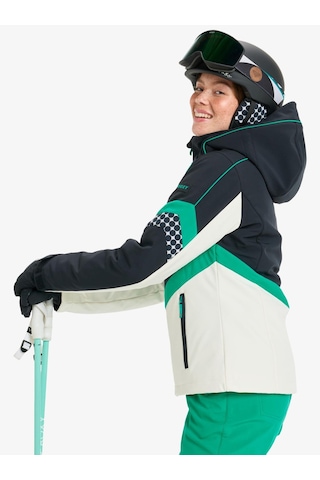 Roxy Peak Chic Softshell Kadın Kayak Montu-erjtj03512 Çok Renkli