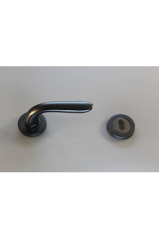 Bora Oda Antrasit Rozetli Kapı Kolu