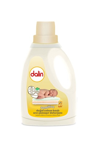 Dalin Sensitive Doğal Sabun Bazlı Parfümsüz Hipoalerjenik Çamaşır Deterjanı 20 Yıkama 4 x 1500 ML