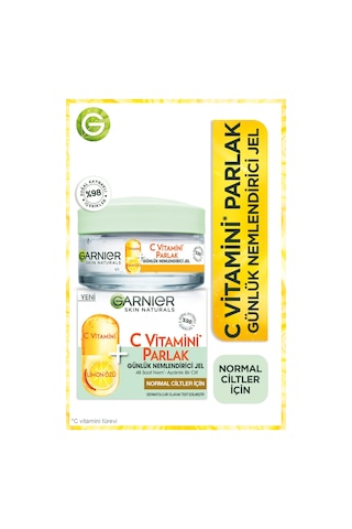 Garnier C Vitamini Parlak Günlük Nemlendirici Jel 50 ML