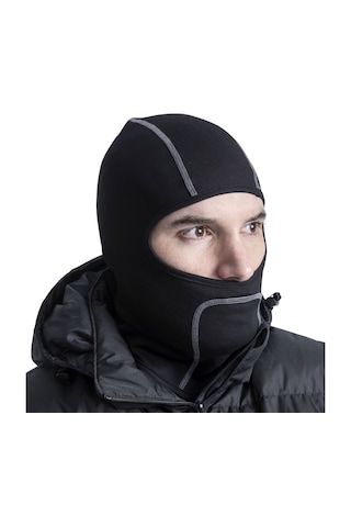 Trespass Moulder - Adults Balaclava Unisex Siyah Kar Maskesi Blk Siyah